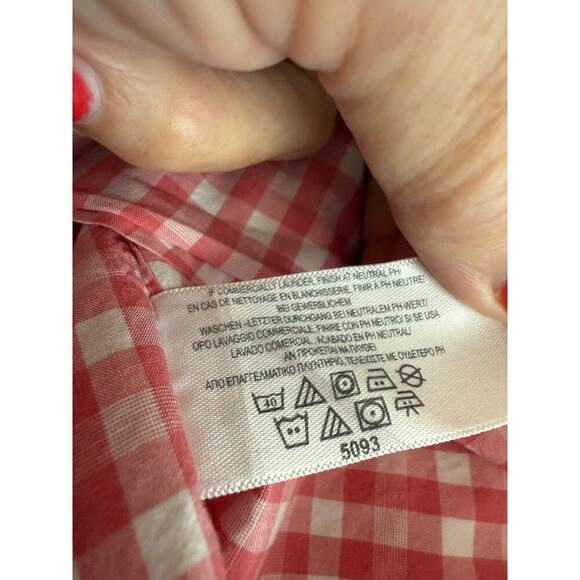 Brooks Brothers xSlim Gingham Broadcloth Sports Shirt Size Large - Picture 4 of 6
